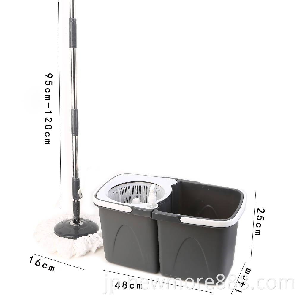 Cleaning Tools Spin Mop Magic with Split Bucket